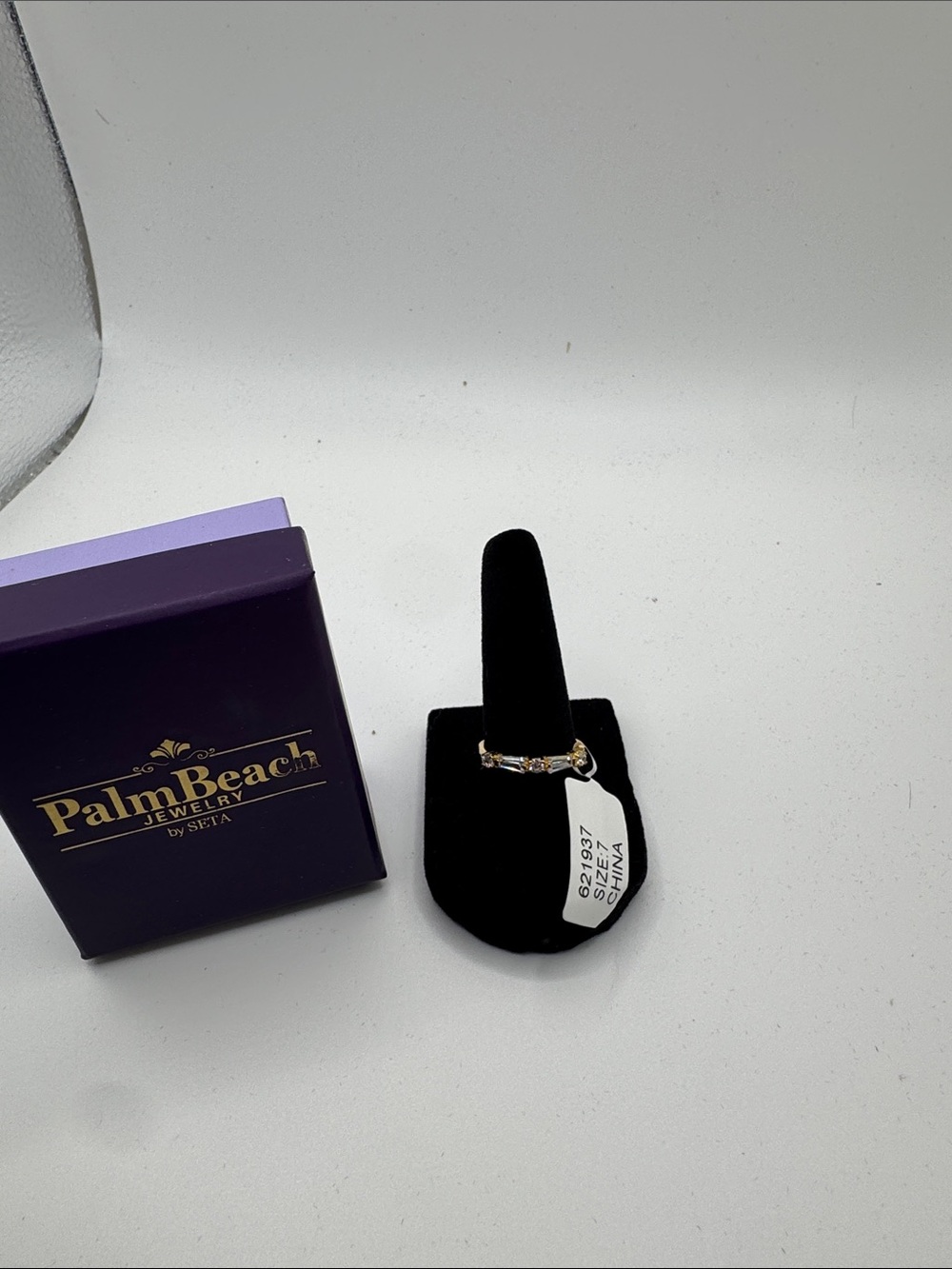 Jewelry Two-Tone CZ Accent Women's Ring - Gold and Silver